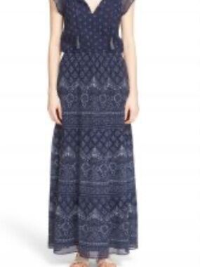 Joie Navy Blue Sleeveless Blouse